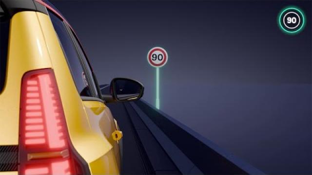 avertizare de depăşire a vitezei cu recunoaşterea semnelor de circulaţie